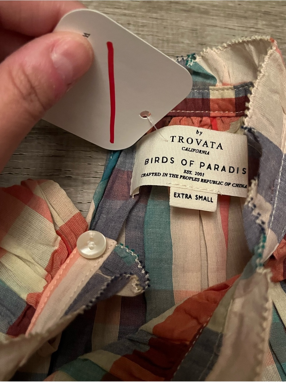 BNWT Trovata Carla Highneck Shirt - Picture 5 of 7